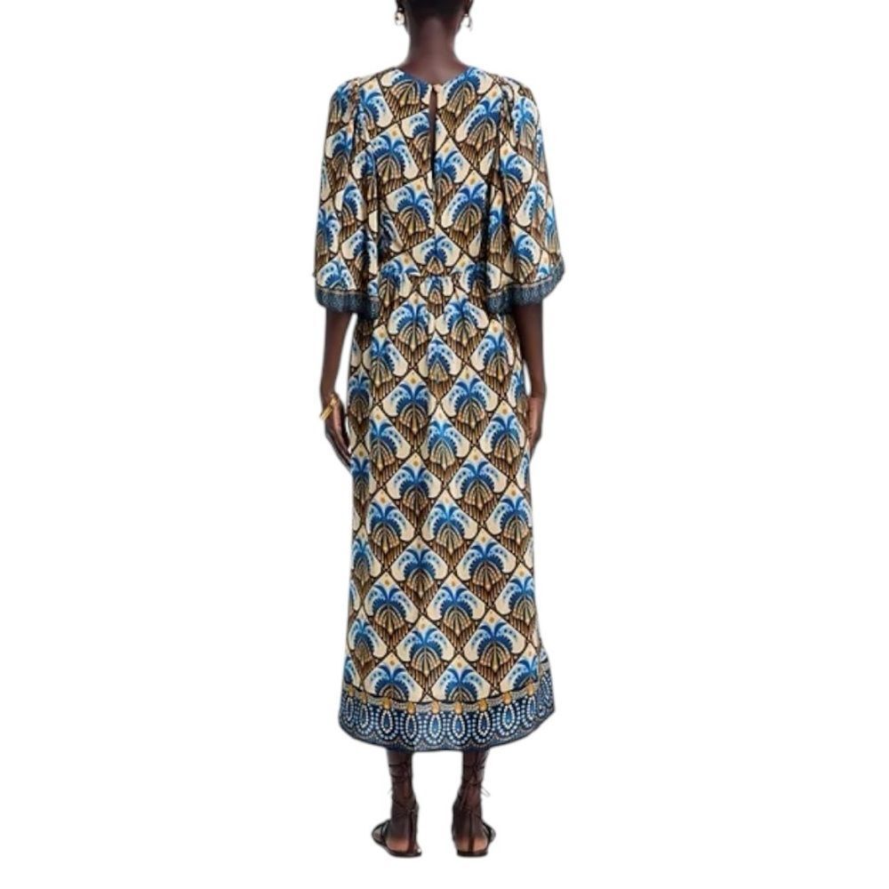 NWT Farm Rio Cocopalm Palm Print Dress - Picture 8 of 8